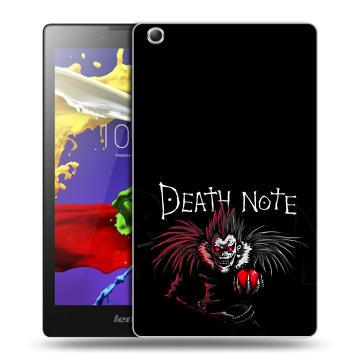 Силиконовый чехол на Lenovo Tab 3 7 Essential с принтом Death note Тетрадь смерти
