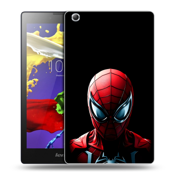 Силиконовый чехол на Lenovo Tab 3 7 Essential с принтом Spiderman Человек паук