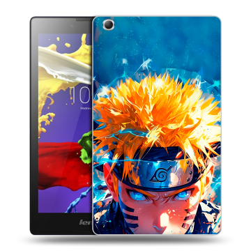 Силиконовый чехол на Lenovo Tab 3 7 Essential с принтом Аниме Наруто Naruto
