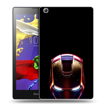 Силиконовый чехол на Lenovo Tab 3 7 Essential с принтом IronMan Железный человек