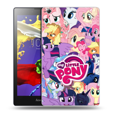 Силиконовый чехол на Lenovo Tab 3 7 Essential с принтом My little pony Дружба чудо