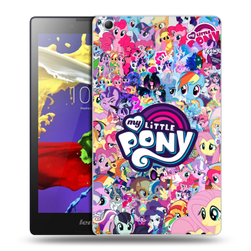 Силиконовый чехол на Lenovo Tab 3 7 Essential с принтом My little pony Дружба чудо