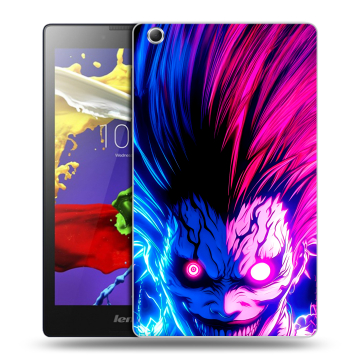 Силиконовый чехол на Lenovo Tab 3 7 Essential с принтом Death note Тетрадь смерти