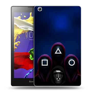 Силиконовый чехол на Lenovo Tab 3 7 Essential с принтом Игра Кальмара