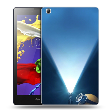 Силиконовый чехол на Lenovo Tab 3 7 Essential с принтом Миньоны