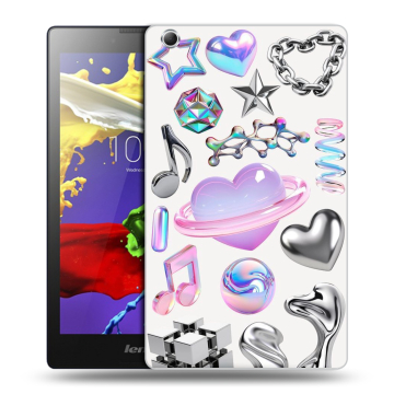 Силиконовый чехол на Lenovo Tab 3 7 Essential с принтом Y2K