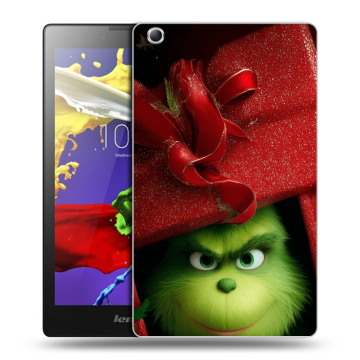 Силиконовый чехол на Lenovo Tab 3 7 Essential с принтом Новый год
