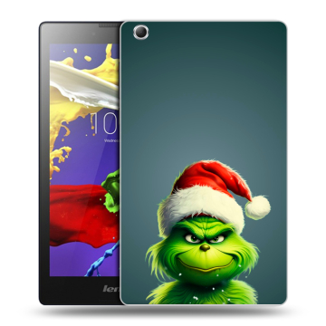 Силиконовый чехол на Lenovo Tab 3 7 Essential с принтом Новый год