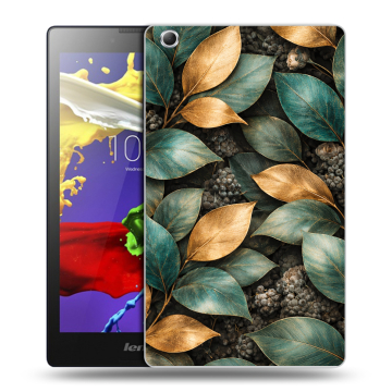 Силиконовый чехол на Lenovo Tab 3 7 Essential с принтом женский