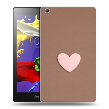 Силиконовый чехол на Lenovo Tab 3 7 Essential с принтом женский