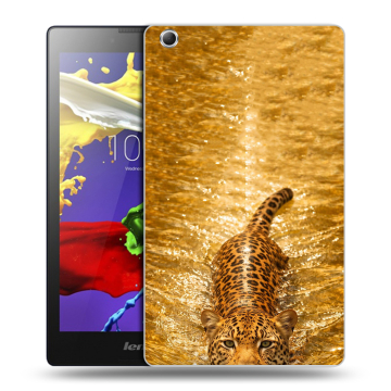 Силиконовый чехол на Lenovo Tab 3 7 Essential с принтом женский