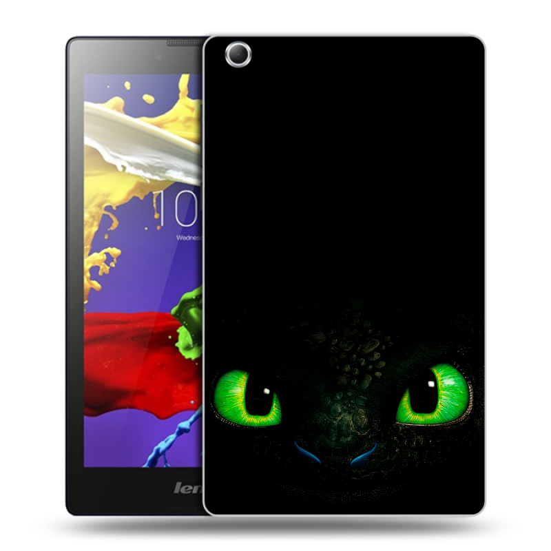 Силиконовый чехол на Lenovo Tab 3 7 Essential с принтом Как приручить дракона Силиконовый чехол на Lenovo Tab 3 7 Essential с принтом Как приручить дракона