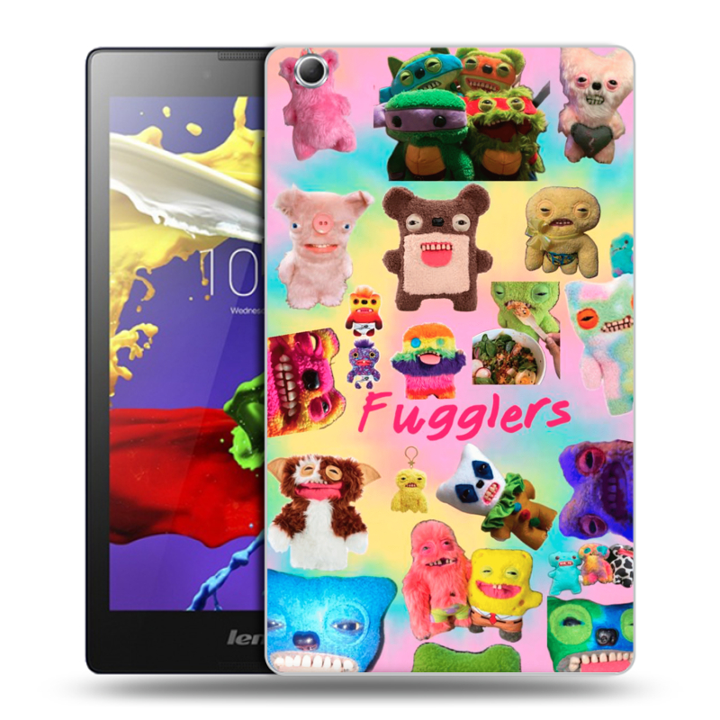 Силиконовый чехол на Lenovo Tab 3 7 Essential с принтом Флагер Fuggler Силиконовый чехол на Lenovo Tab 3 7 Essential с принтом Флагер Fuggler