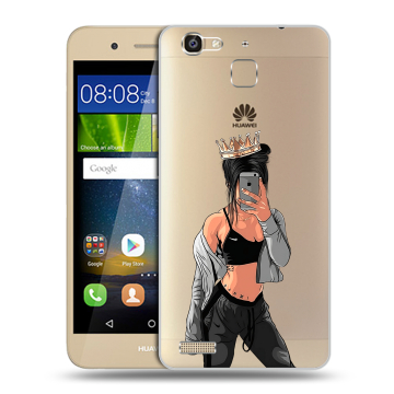 Пластиковый чехол на Huawei GR3 с принтом Женские принты