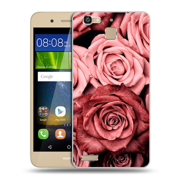 Пластиковый чехол на Huawei GR3 с принтом Цветы розы
