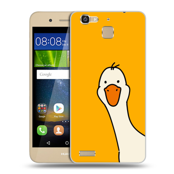 Пластиковый чехол на Huawei GR3 с принтом Утка
