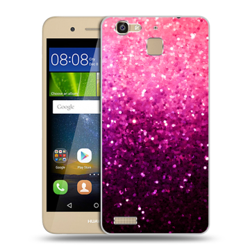 Пластиковый чехол на Huawei GR3 с принтом Блестки