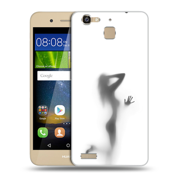 Пластиковый чехол на Huawei GR3 с принтом Силуэт