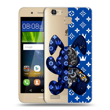 Пластиковый чехол на Huawei GR3 с принтом Луи робот