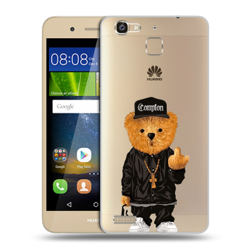 Пластиковый чехол на Huawei GR3 с принтом Плюшевый медведь