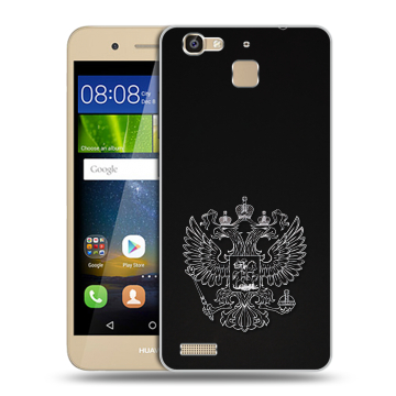 Пластиковый чехол на Huawei GR3 с принтом Герб России Пластиковый чехол на Huawei GR3 с принтом Герб России