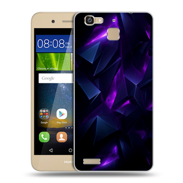 Пластиковый чехол на Huawei GR3 с принтом Абстракиция