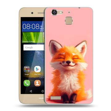 Пластиковый чехол на Huawei GR3 с принтом милая лиса Пластиковый чехол на Huawei GR3 с принтом милая лиса