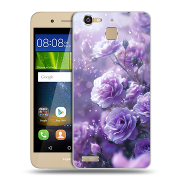 Пластиковый чехол на Huawei GR3 с принтом Розы цветы
