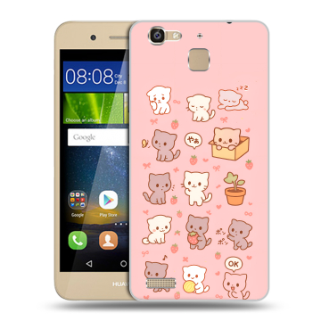 Пластиковый чехол на Huawei GR3 с принтом Hello Kitty Хелоу Кити