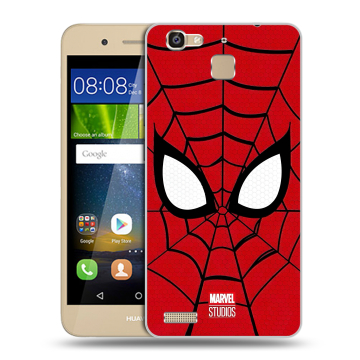 Пластиковый чехол на Huawei GR3 с принтом человек паук spiderman