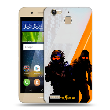 Пластиковый чехол на Huawei GR3 с принтом Контер страйк Counter strike