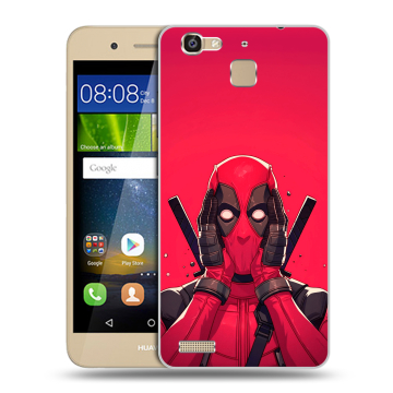 Пластиковый чехол на Huawei GR3 с принтом Дедпул Deadpool