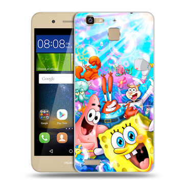 Пластиковый чехол на Huawei GR3 с принтом спанчбоб спанч боб Пластиковый чехол на Huawei GR3 с принтом спанчбоб спанч боб