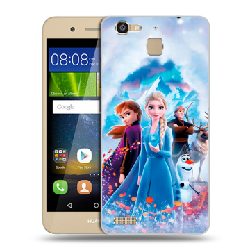 Пластиковый чехол на Huawei GR3 с принтом Холодное сердце Frozen Пластиковый чехол на Huawei GR3 с принтом Холодное сердце Frozen