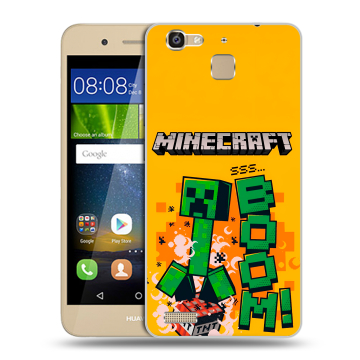 Пластиковый чехол на Huawei GR3 с принтом Майнкрафт Minecraft