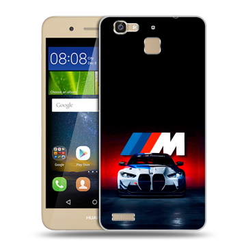 Пластиковый чехол на Huawei GR3 с принтом БМВ BMW