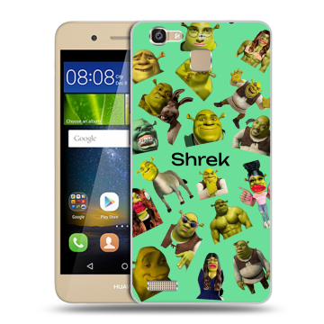 Пластиковый чехол на Huawei GR3 с принтом Шрек Shrek
