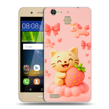 Пластиковый чехол на Huawei GR3 с принтом для девочек