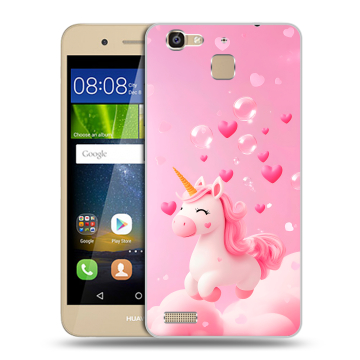 Пластиковый чехол на Huawei GR3 с принтом Единорог Пластиковый чехол на Huawei GR3 с принтом Единорог