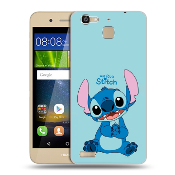 Пластиковый чехол на Huawei GR3 с принтом Лило и Стич Пластиковый чехол на Huawei GR3 с принтом Лило и Стич