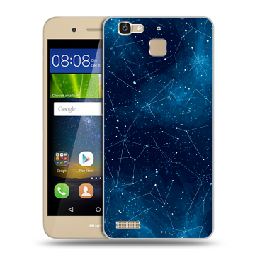 Пластиковый чехол на Huawei GR3 с принтом Космос звезды
