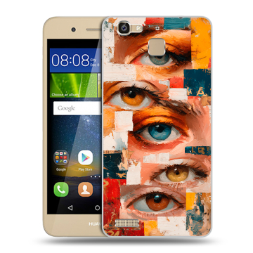 Пластиковый чехол на Huawei GR3 с принтом Модный принт