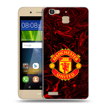 Пластиковый чехол на Huawei GR3 с принтом Manchester United