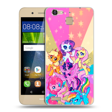 Пластиковый чехол на Huawei GR3 с принтом My little pony Дружба чудо Пластиковый чехол на Huawei GR3 с принтом My little pony Дружба чудо