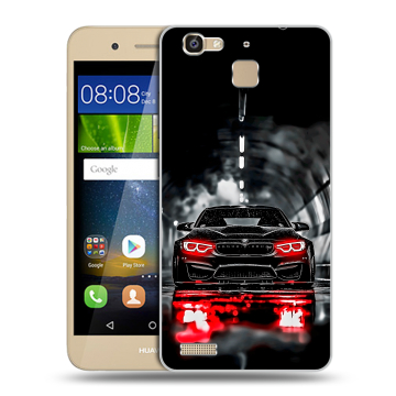 Пластиковый чехол на Huawei GR3 с принтом BMW БМВ