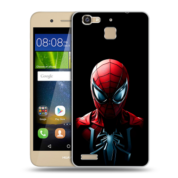 Пластиковый чехол на Huawei GR3 с принтом Spiderman Человек паук