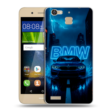 Пластиковый чехол на Huawei GR3 с принтом BMW БМВ Пластиковый чехол на Huawei GR3 с принтом BMW БМВ