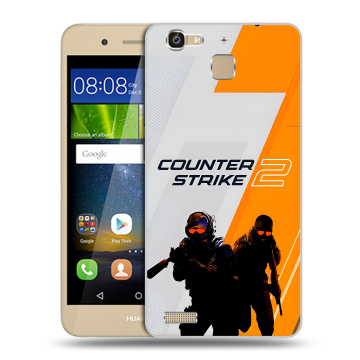 Пластиковый чехол на Huawei GR3 с принтом Counter Strike