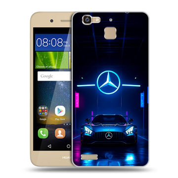 Пластиковый чехол на Huawei GR3 с принтом Mercedes Мерседес Пластиковый чехол на Huawei GR3 с принтом Mercedes Мерседес