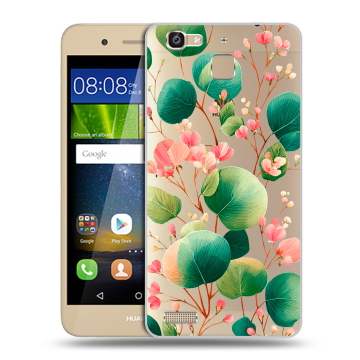 Пластиковый чехол на Huawei GR3 с принтом женский